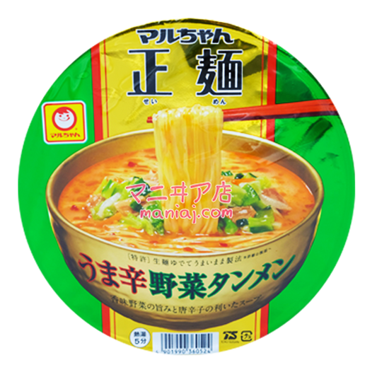 正麵 辣蔬菜湯麵