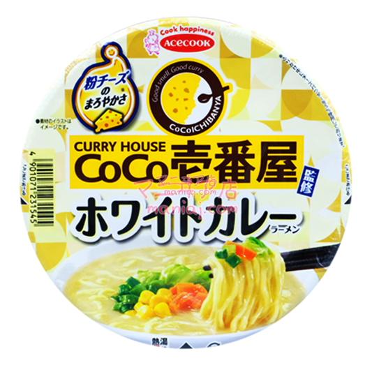 Coco一番屋監修 白咖哩拉麵