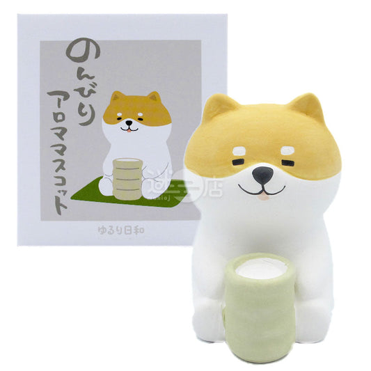 Healing ceramic aromatherapy ornament Shiba Inu