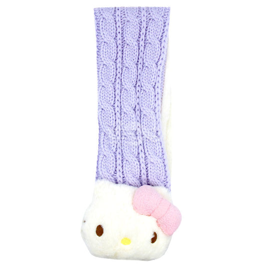 Sanrio Hello Kitty 兒童針織毛絨圍巾
