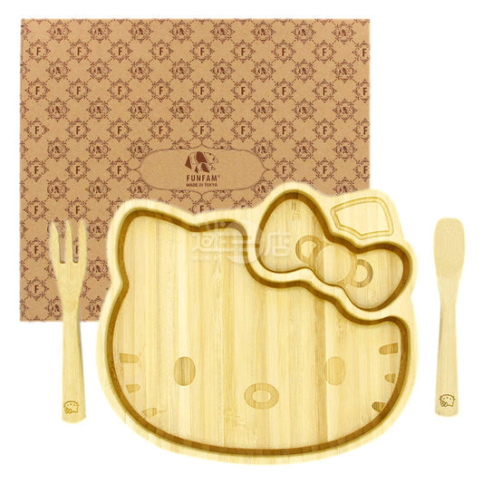 Hello Kitty Japanese baby tableware set