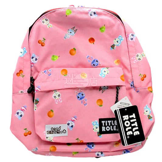 TITLE ROLE 集合啦!動物森友會 兒童背囊 粉紅色