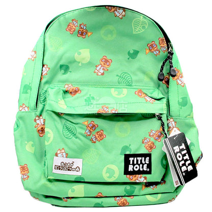 TITLE ROLE 集合啦!動物森友會 兒童背囊 綠色