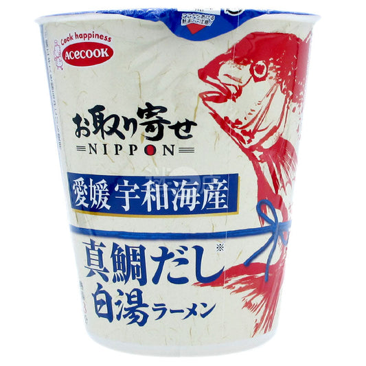 愛媛宇和海產真鯛高湯雞白湯拉麵