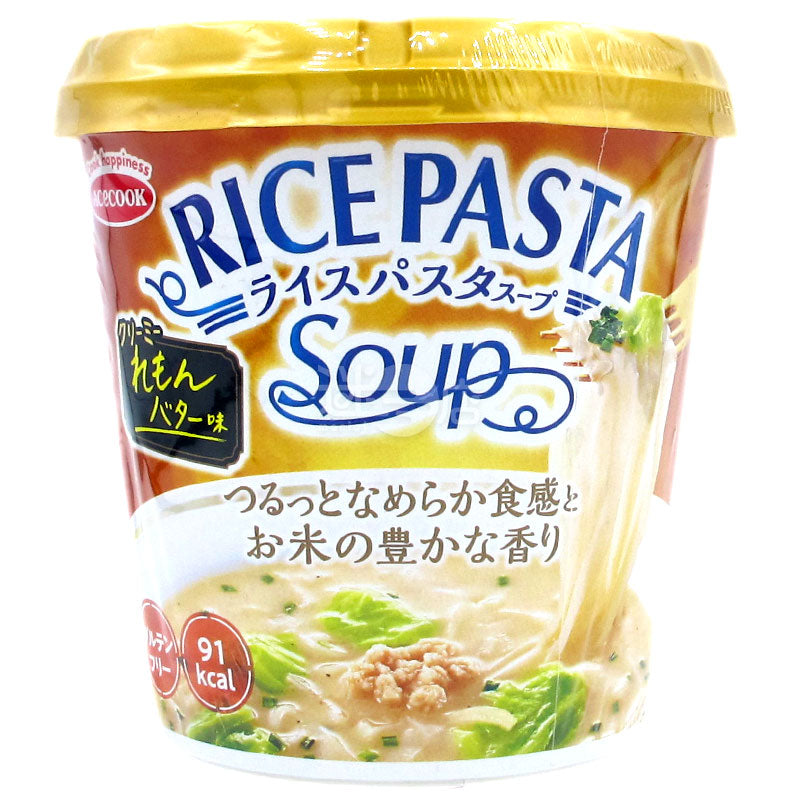 RICE PASTA Soup レモンバター風味のビーフンスープ