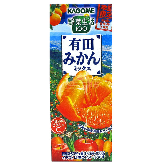 KAGOME蔬菜汁&果汁 有田蜜柑混合