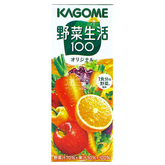 KAGOME蔬菜汁&果汁 野菜生活100原版
