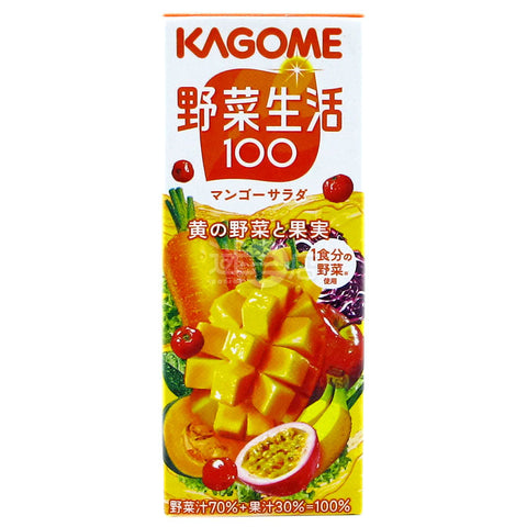 KAGOME蔬菜汁&果汁 野菜生活100芒果沙律