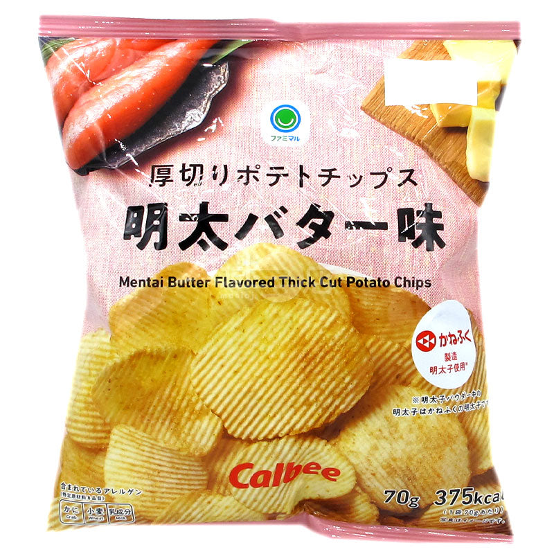 明太子バター風味厚切りポテトチップス