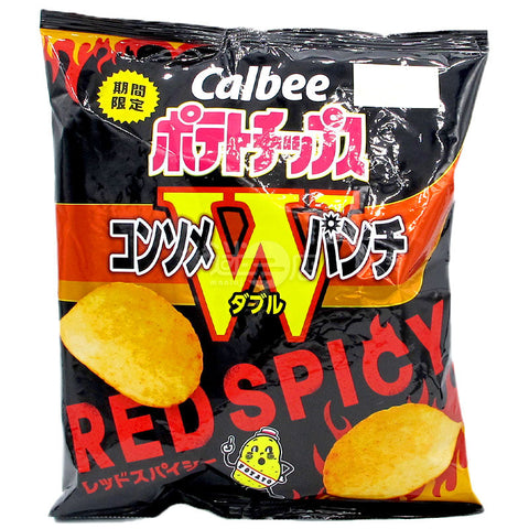 RED SPICY 辣清湯味薯片