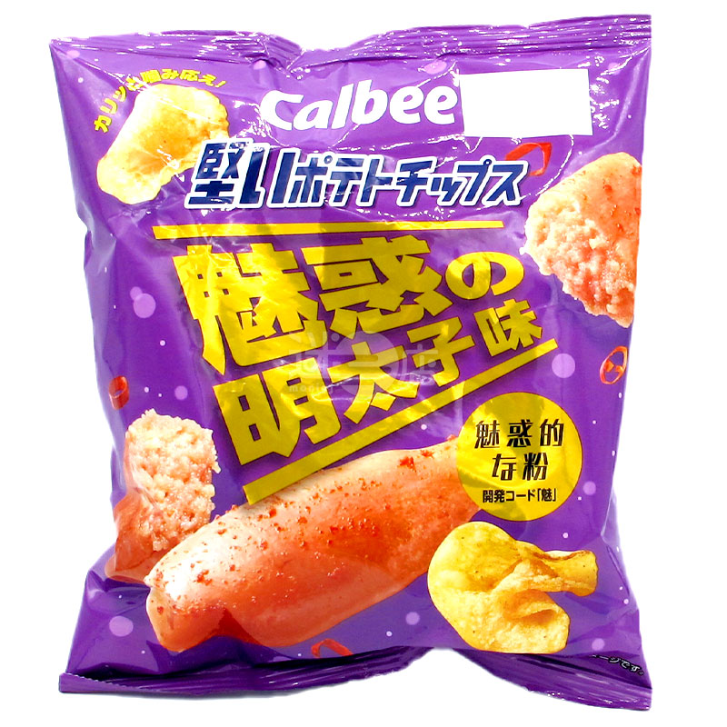 魅惑の明太子風味ハードポテトチップス