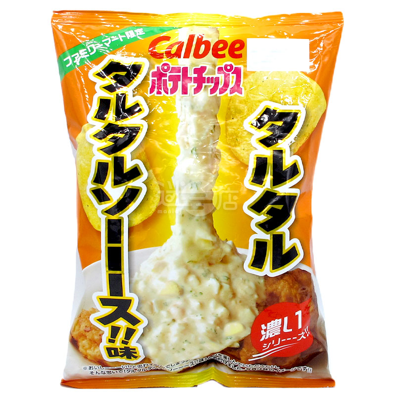 Convenience store limited edition thick tartar sauce potato chips