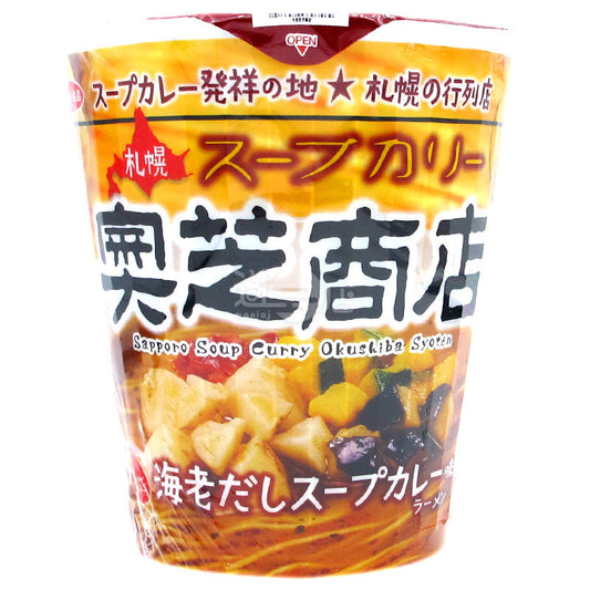 札幌奥芝商店監修 蝦湯咖哩味拉麵