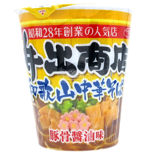 和歌山井出商店監修 豚骨醬油味中華拉麵