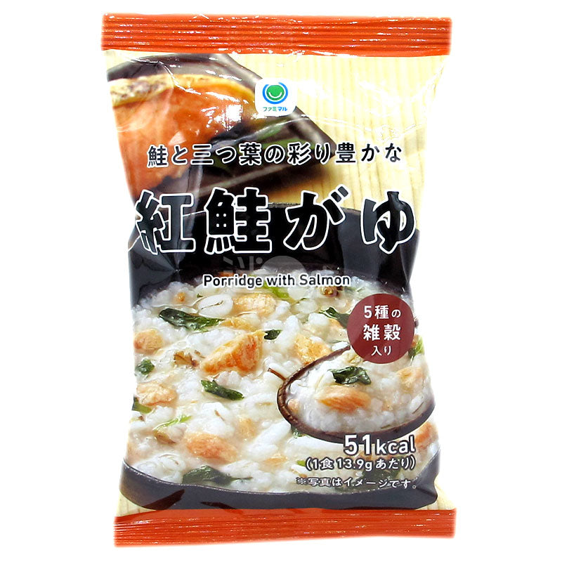 紅鮭山セロリ雑穀粥
