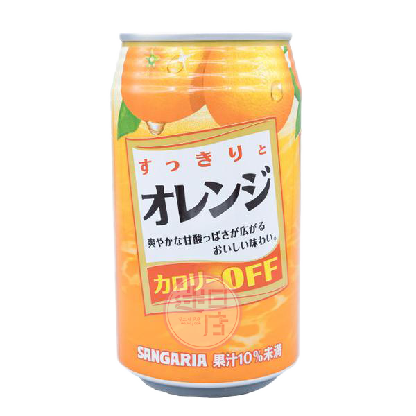 Refreshing orange juice canned 350g