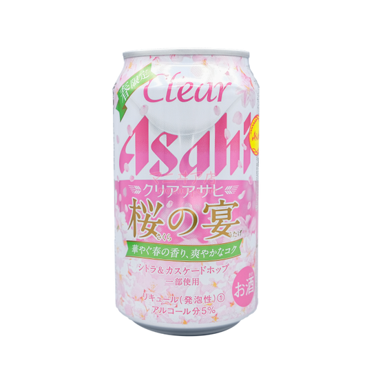 朝日啤酒 櫻花盛宴350毫升