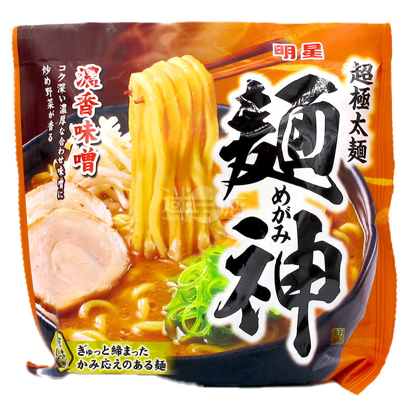 麵神 濃香味噌極粗麵