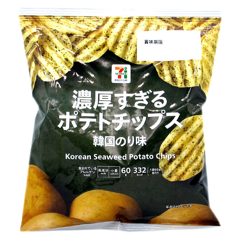 濃すぎる韓国海苔風味のポテトチップス