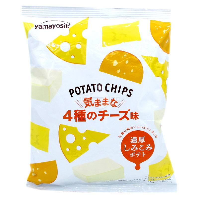 Rich Quad Cheese Flavor Potato Chips