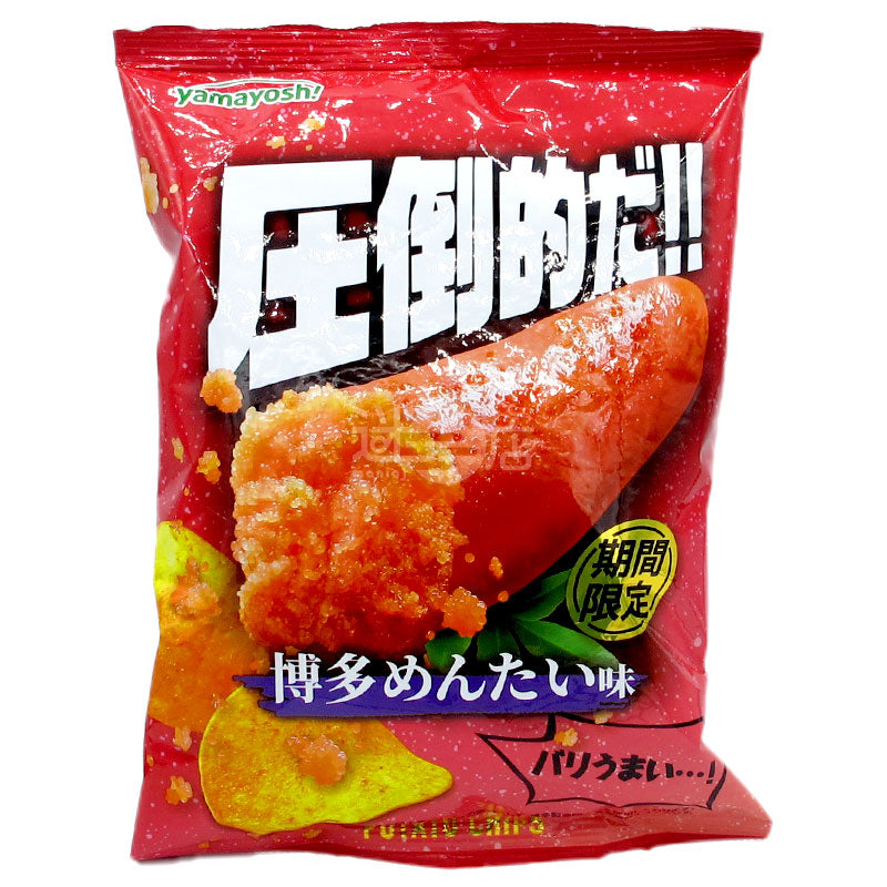 圧倒的な博多みんた味のポテトチップス