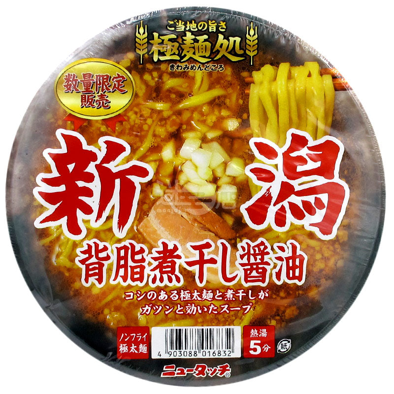 新潟煮干し醤油太麺