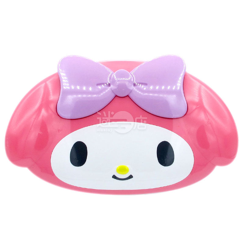 My Melody head-shaped boxed 99.9% pure water wet wipes made in Japan