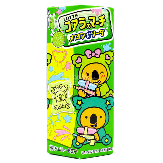 Lotte Bear Cake Melon Soda Flavor