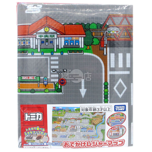 TOMICA 車仔街道圖遊戲墊兼戶外休閒墊 日本製