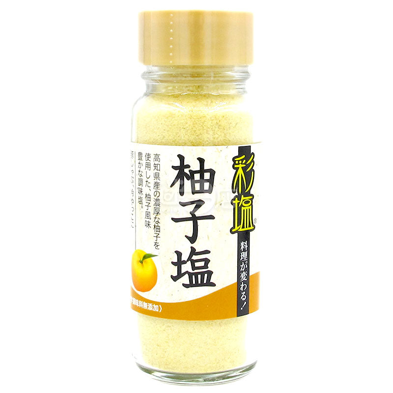Colored salt without added grapefruit salt