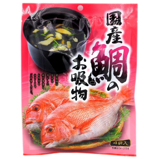 Minari 日本鯛魚清湯湯包 4包裝