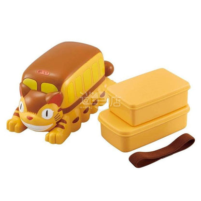 龍貓 3D貓巴士 雙層飯盒