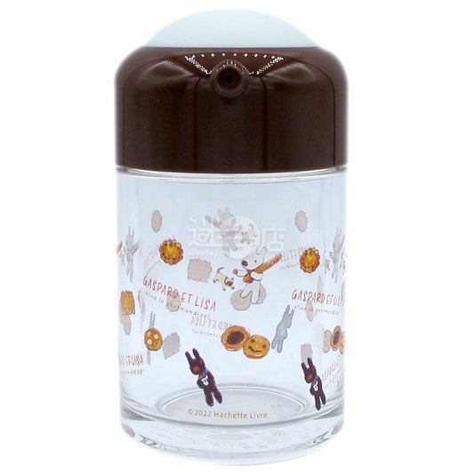 Gaspard et Lisa Japan-made one-touch transparent leak-proof seasoning container