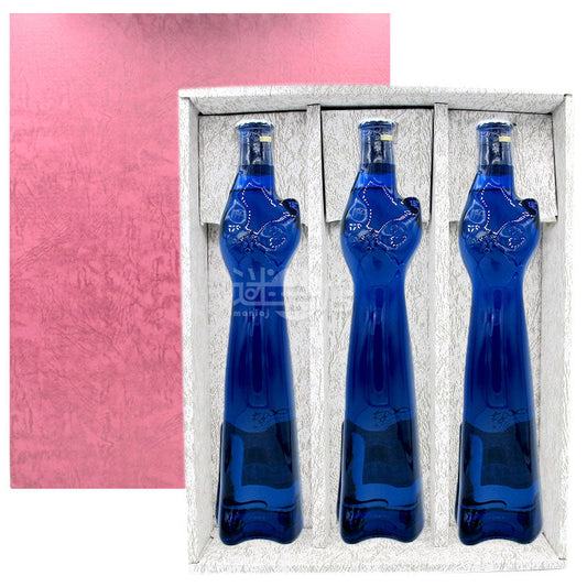Happy Cat Blue Bottle 德國微甜白葡萄酒 3支禮盒裝