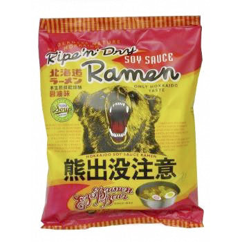 クマ出没注意 醤油ラーメン