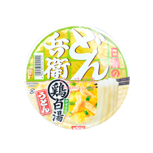 日清兵衛麵 柚子雞白湯烏冬