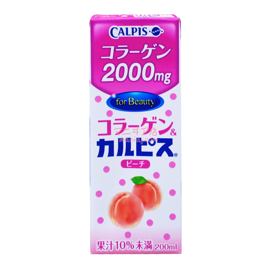 骨膠原桃味可爾必思