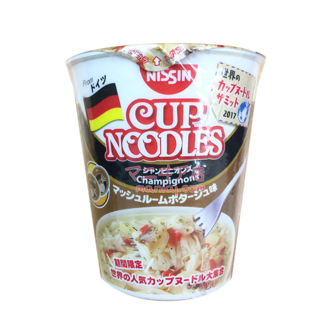 世界杯麵高峰會2017系列 德國蘑菇濃湯味杯麵