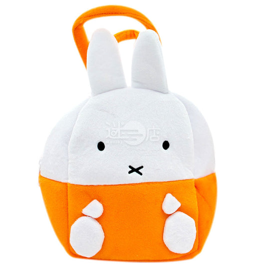 miffy 毛絨手提包包 橙色