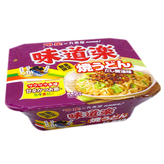 味道樂高湯醬油味撈烏冬