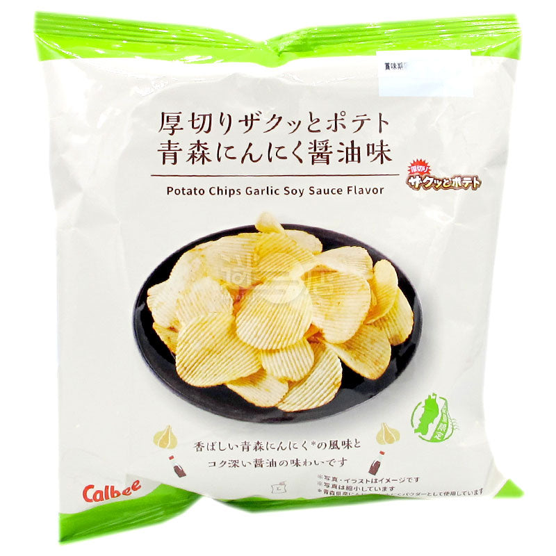 Thick Cut Aomori Garlic Soy Sauce Potato Chips