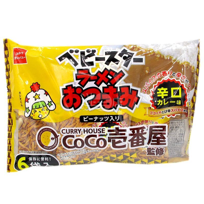 童星點心麵 CoCo壹番屋 辛口咖喱味6包裝 - 迷日店 maniaj.com