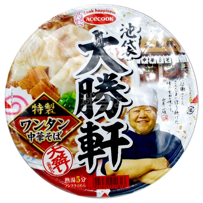 池袋 大盛軒 特製ワンタン中華そば 大盛