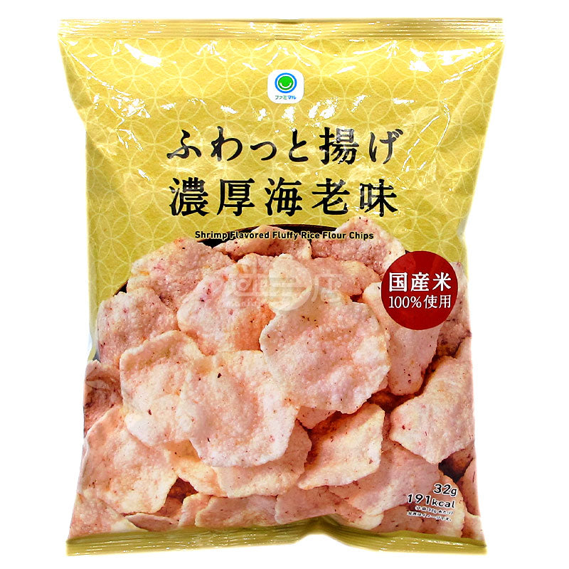 濃厚海老風味ライスチップス