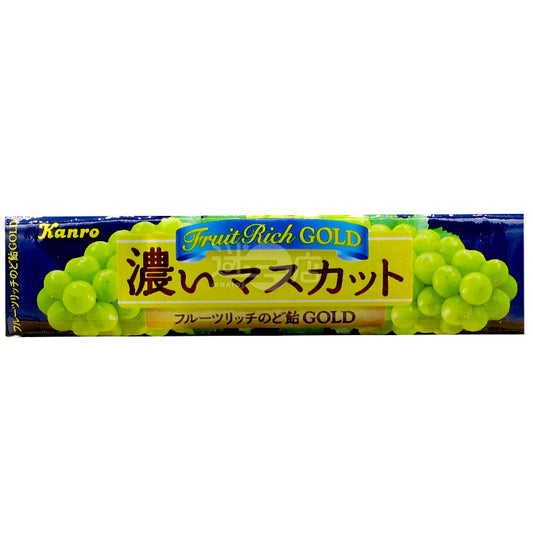 フルーツリッチゴールドリッチレーズン風味のど飴