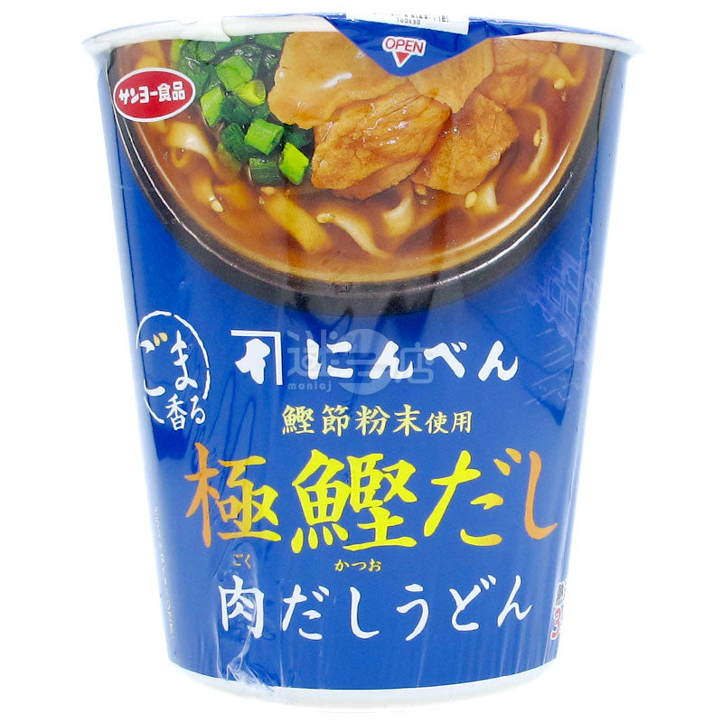 NINBEN Sesame Aroma Bonito Dashi Meat Udon