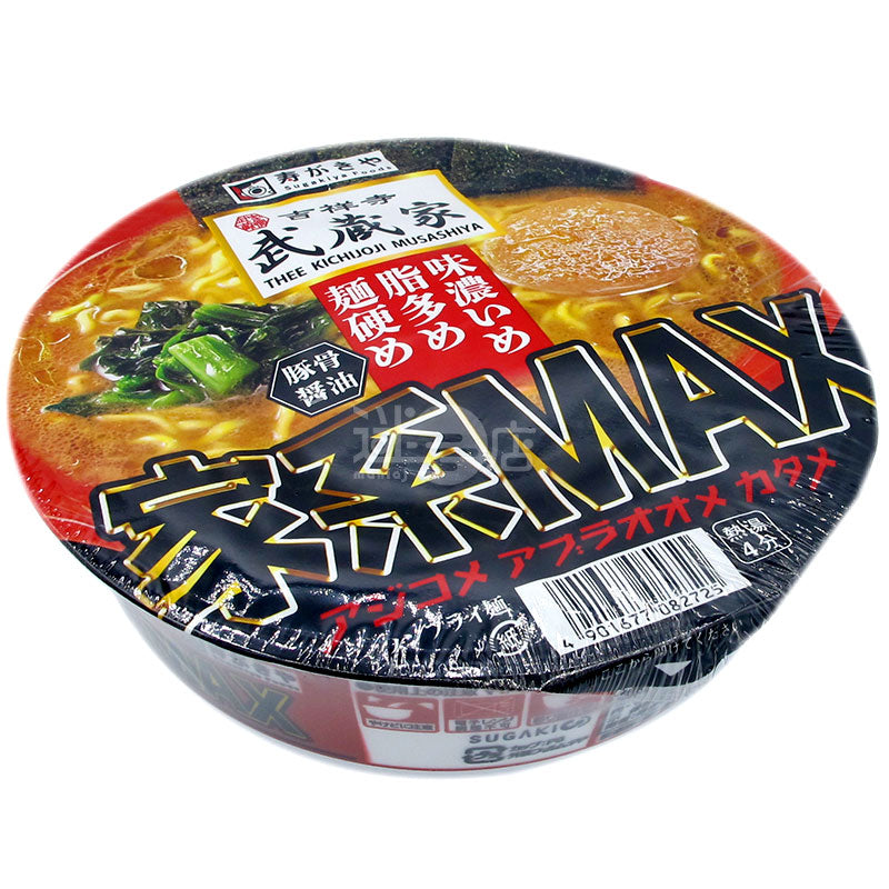吉祥寺武蔵屋　ＭＡＸ豚骨醬油拉麵