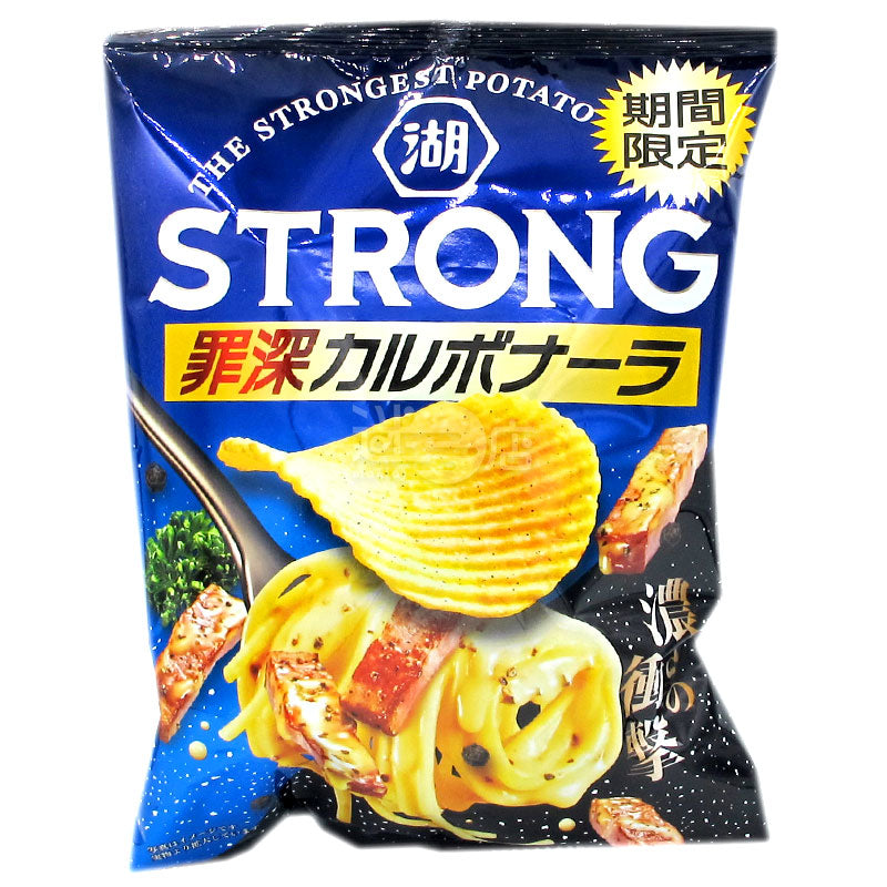 STRONG罪深いカルボナーラポテトチップス