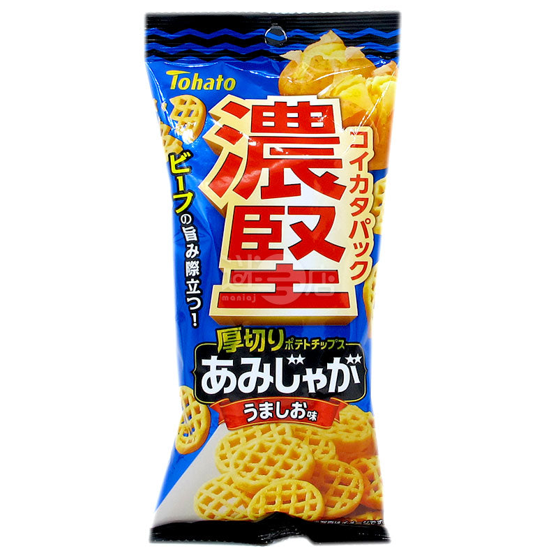 Thick-cut Potatoes with Strong Salt Flavor