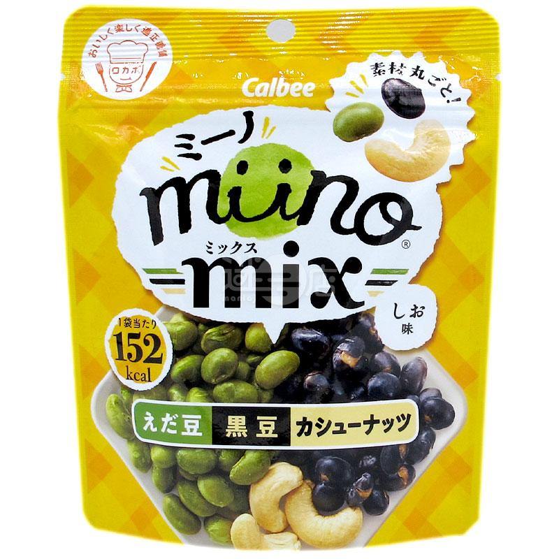 miino MIX 枝豆黑豆腰果 鹽味 - 迷日店 maniaj.com